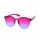 Duhové sluneční brýle, 100% UV ochrana, fuchsiovo modré, UV400