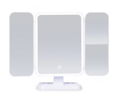 USB dobíjecí kouzelné zrcadlo s LED osvětlením a zvětšovacím zrcadlem