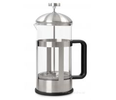 XL FRENCH PRESS konvice na čaj a kávu, nerez