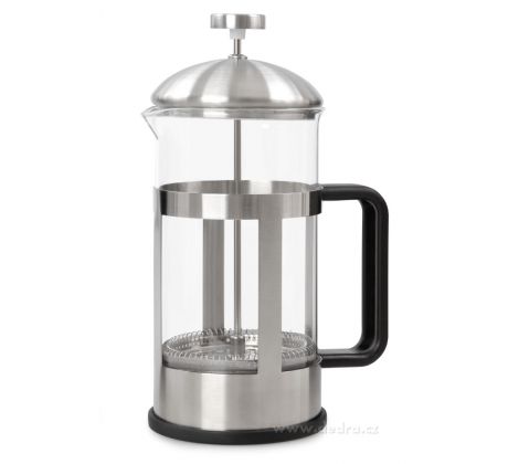 XL FRENCH PRESS konvice na čaj a kávu, nerez