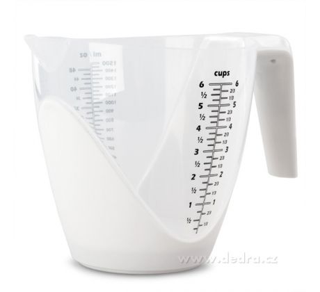 Digitální váha do 5kg s odměrnou nádobou 1800 ml, SYSTEMAT