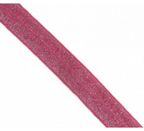 LEMOVACIA GUMA GLITTER 20 MM FUCHSIA