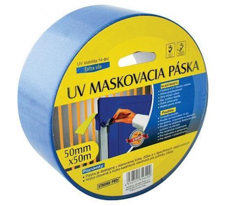 Páska Strend Pro 38mm, L-50m, maskovacia modrá