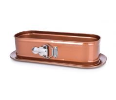 34 cm VELKÁ oválná rozkládací forma BIOPAN GOLD