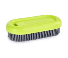 "Doživotní" KARTÁČ s gumovými štetinami, hygienický, na čištění a úklid GoEco®