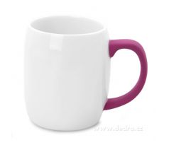 Hrnček s uchom 600 ml fuchsiový DA69662