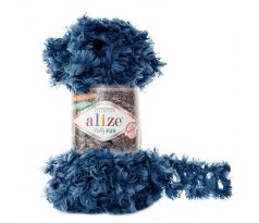 Alize Puffy Fur 6114 - tm.modrá