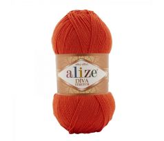 Alize Diva Stretch 37 - oranžová