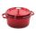 MASSIVE | litinový kulatý hrnec se samopodlévací poklicí | CASSEROLE | 3,5 L