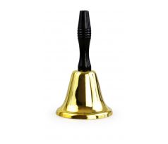 XL kovový zvonek, ve zlaté barvě