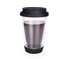 340 ml dvoustěnný skleněný termo hrnek BOROSIL KELIMERO DOUBLE-GLASS