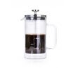 600 ml dvoustěnná termo konvice na kávu a čaj, FRENCH PRESS DOUBLE-GLASS