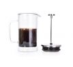 600 ml dvoustěnná termo konvice na kávu a čaj, FRENCH PRESS DOUBLE-GLASS