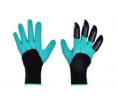 HRABAVICE®, zahradní rukavice se 4 DRÁPY z pevného plastu