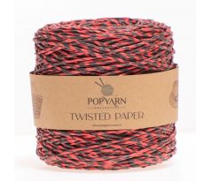 Twisted paper B508 - červená, 250g 255m