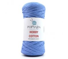 Priadza Hobby cotton B4 - modrá 250g, 150m