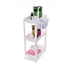 Patrový obdélníkový regál PERFOR WHITE 23 cm, 3 patrový