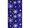 Multifunkční šátek fialové DAISY FLOWERS