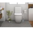 Plochá a pružná "doživotní" WC štětka, snadno omyvatelná, silikon, GoEco®