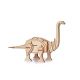 WOODCRAFT | 3D skládací dřevěná stavebnice DINOSAURUS | 35 cm | bez lepidla + můžeš vybarvit