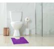 SASANKA® | WC předložka | 50 × 45 cm | jemné 3D mikrovlákno | protiskluzová úprava | šeříková