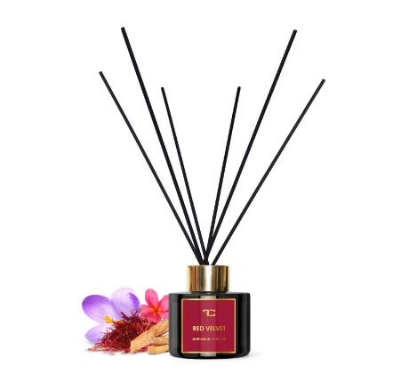 RED VELVET | tyčinkový difuzér | PARFUMIA | 100 ml