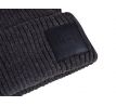 Pletená čepice s teplou měkkou podšívkou a aplikací FC BLACK BADGE