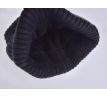 Pletená čepice s teplou měkkou podšívkou a aplikací FC BLACK BADGE