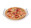 Pizza sada 2v1, pečící kámen 34cm + pizza nůž 30 cm