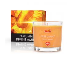 55 ml votivní sójová eko-svíce, DIVINE AMBER, PARFUMIA®