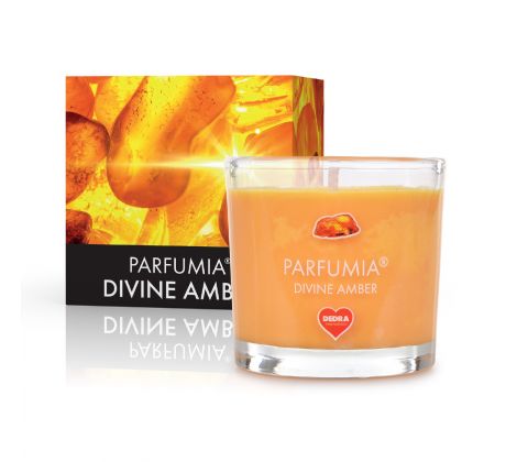 55 ml votivní sójová eko-svíce, DIVINE AMBER, PARFUMIA®