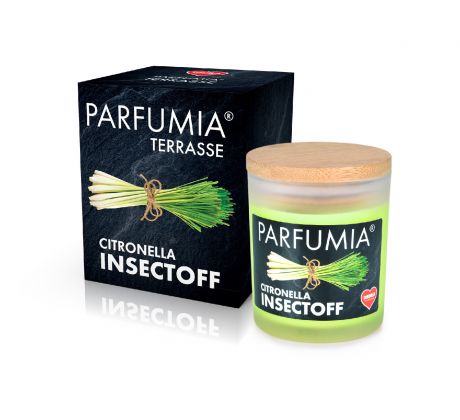 250 ml sójová vonná EKO svíce, CITRONELLA INSECTOFF, PARFUMIA®