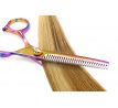 Prostřihovací nůžky na vlasy, 17 cm