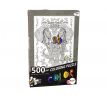 Puzzle na vyfarbenie 500 dielikov Slon