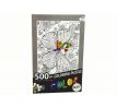 Puzzle na vyfarbenie 500 dielikov Motýľ