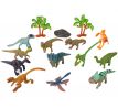 Set zvieratká figúrky dinosaurov 12ks s príslušenstvom v tube