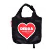 Nákupní skládací textilní taška CITYBAG, ČERNÁ