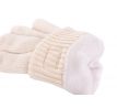 Zimní pletené rukavice s teplou měkkou podšívkou FC WHITE BADGE