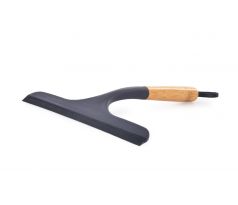 Stěrka na okna, skla a zrcadla s bambusovou rukojetí GoEco BAMBOO