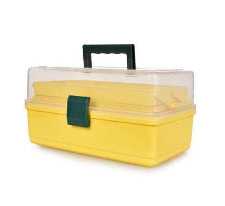 1 velký prostor + 2 výsuvné přihrádky