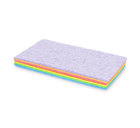 6 kusů super-absorpčních houbiček z celulózy