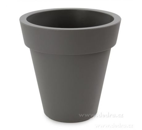 XXL Velký květináč, antracitový