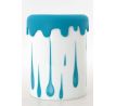 1000 ml velká porcelánová dóza, silikonové víko, HRNEČKU VAŘ!