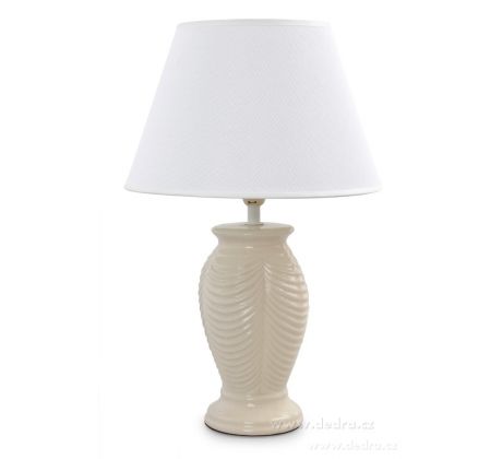 NATURE stolní lampa, krémová