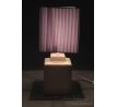 CUBE stolní lampa 42 cm, krémová