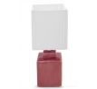 CUBE stolní lampa 42 cm, růžovofialová