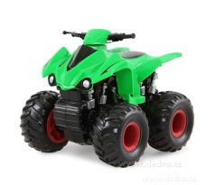 Terénní SUV auto, čtyřkolka zelená