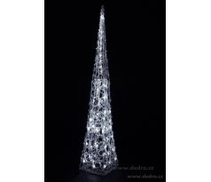 100 cm stojící jehlan, 60 LED diod