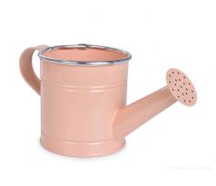 22 cm Dekorativní kovová konvička, meruňková