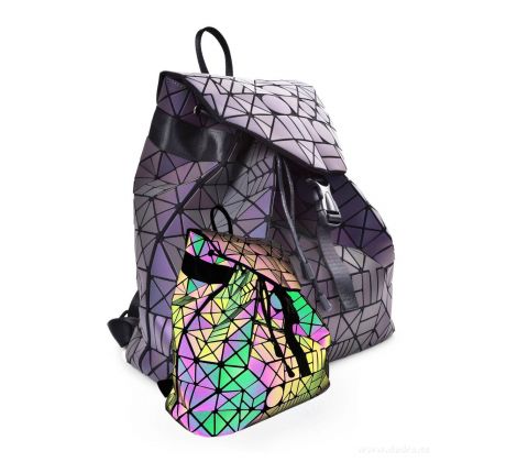 BATOH, reflexně svítící při dopadu světla, CHAMELEON GEOMETRIC